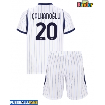 Inter Milan Hakan Calhanoglu #20 Auswärts Trikotsatz Kinder 2026-27 Kurzarm (+ Kurze Hosen)